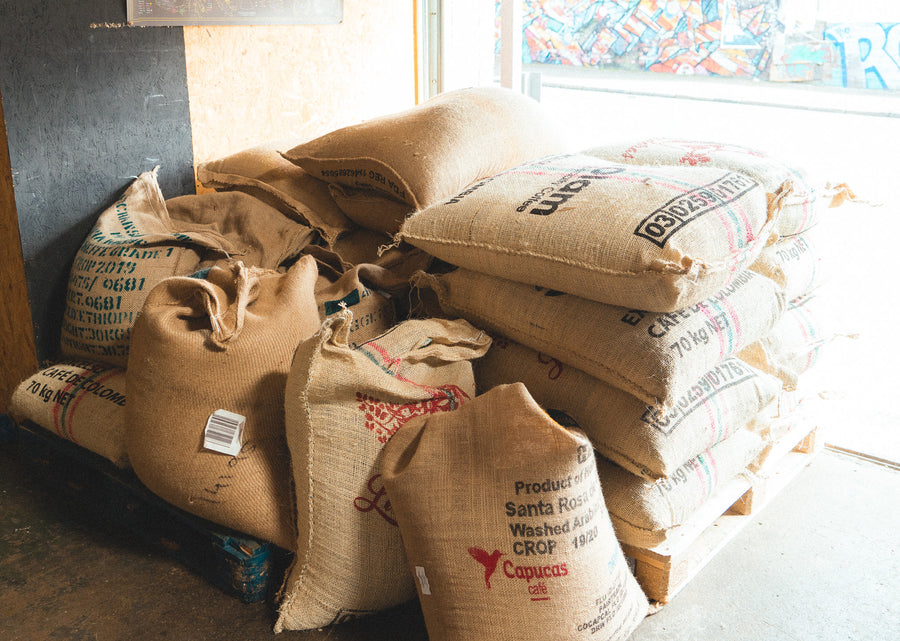 Used Coffee Jute Sacks